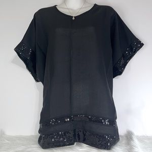 black blouse